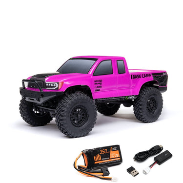 Axial 1/24 SCX24 Base Camp Rock Crawler RTR (Pink) 1219T3